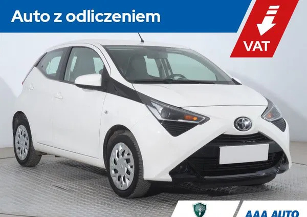 toyota aygo śląskie Toyota Aygo cena 42000 przebieg: 73394, rok produkcji 2021 z Tłuszcz